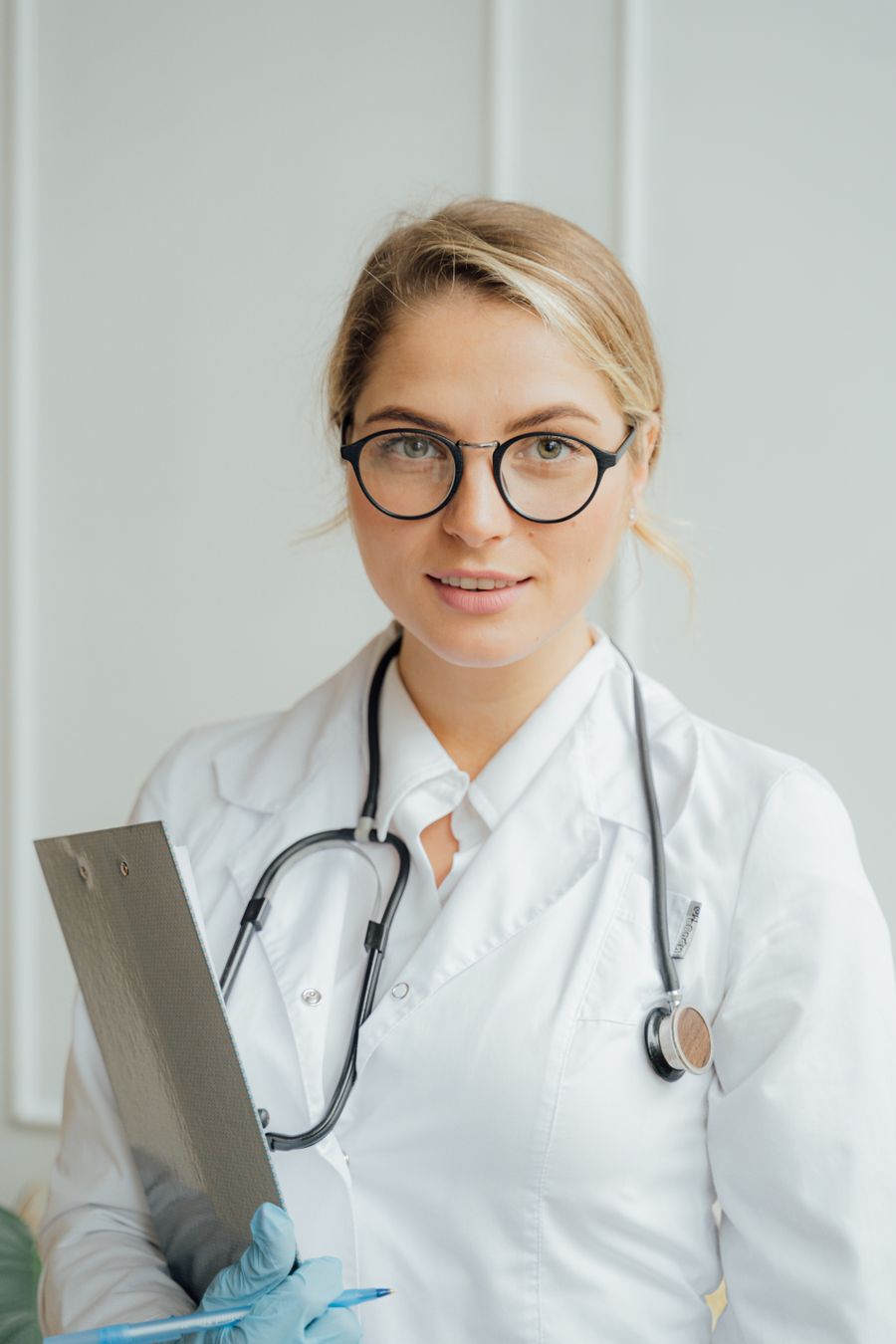 Doctor ready to see patients